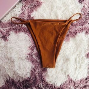 Brown Swimsuit Bottoms